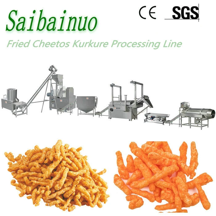 Kurkure Chips Sħiħ Proċess Estrużur Magni