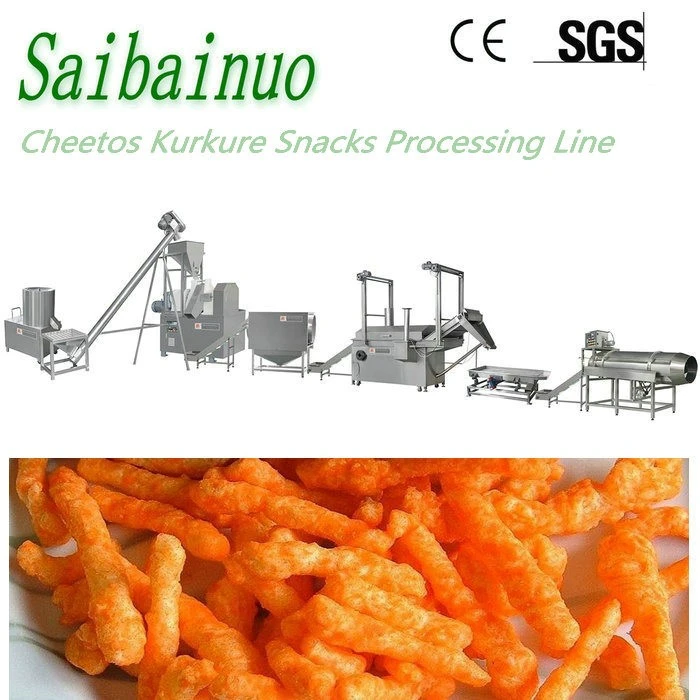 Kurkure Chips Whole Process Extruder Machine