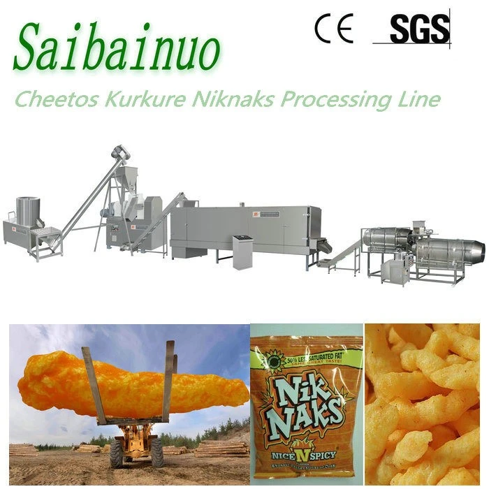 Kurkure Chips Whole Process Extruder Machine