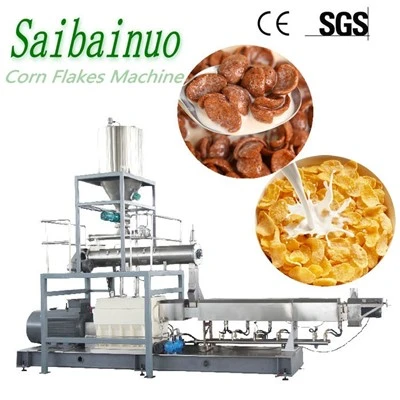 Linja tal-Produzzjoni taċ-Ċereali tal-Kolazzjon Corn Flakes Instant